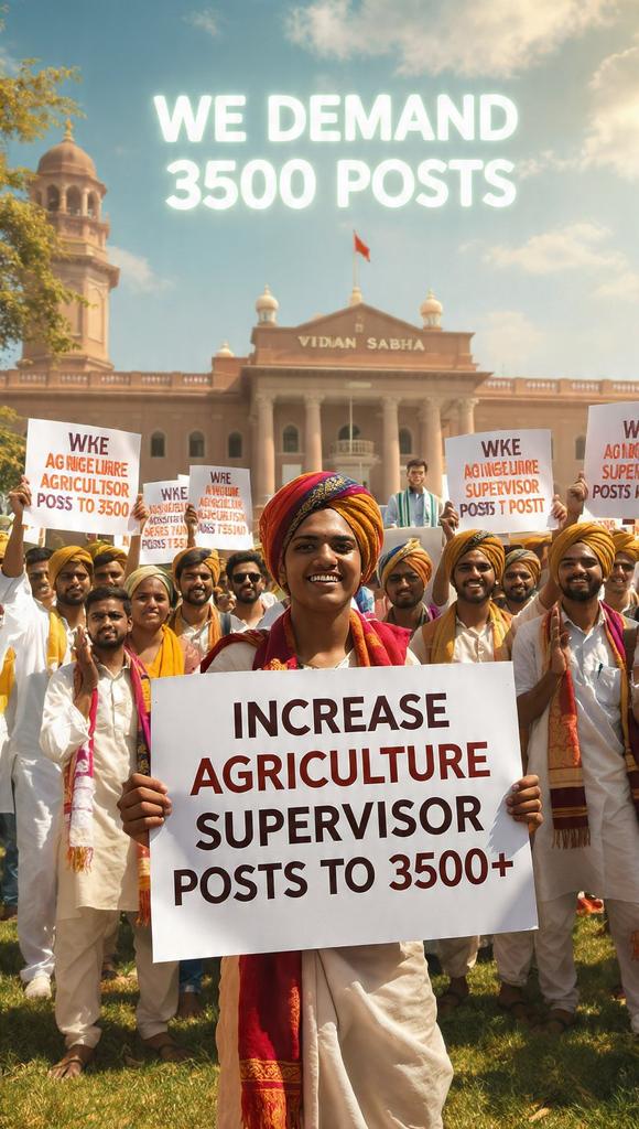 AshokMavi11's tweet photo. राजस्थान के कृषि युवाओं की हुंकार
कृषि पर्यवेक्षक भर्ती में वर्तमान 1100 पदो का नोटिफिकेशन ऊंट के मुंह में जीरे के समान है। जबकि:600 पद वित्त विभाग के पास स्वीकृति हेतु लंबित हैं
नई पंचायतों के गठन से रिक्त पदों की संख्या में भारी बढ़ोतरी हुई है
#कृषि_पर्यवेक्षक_भर्ती_पद_बढ़ाओ https://t.co/sQJtV8BQfk