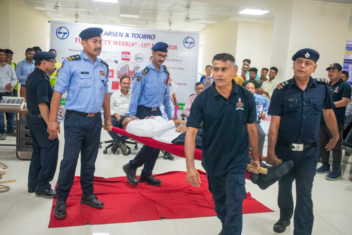 mediapmch's tweet photo. PMCH observed Fire Safety Week2026 in collaboration with the Civil Defence Dept. on 7 May 2026, as per directives of the DME, Assam. Mock drills, awareness activities &amp; sensitization sessions were conducted to strengthen emergency preparedness and promote fire safety awareness. https://t.co/VX5kDwAKZt