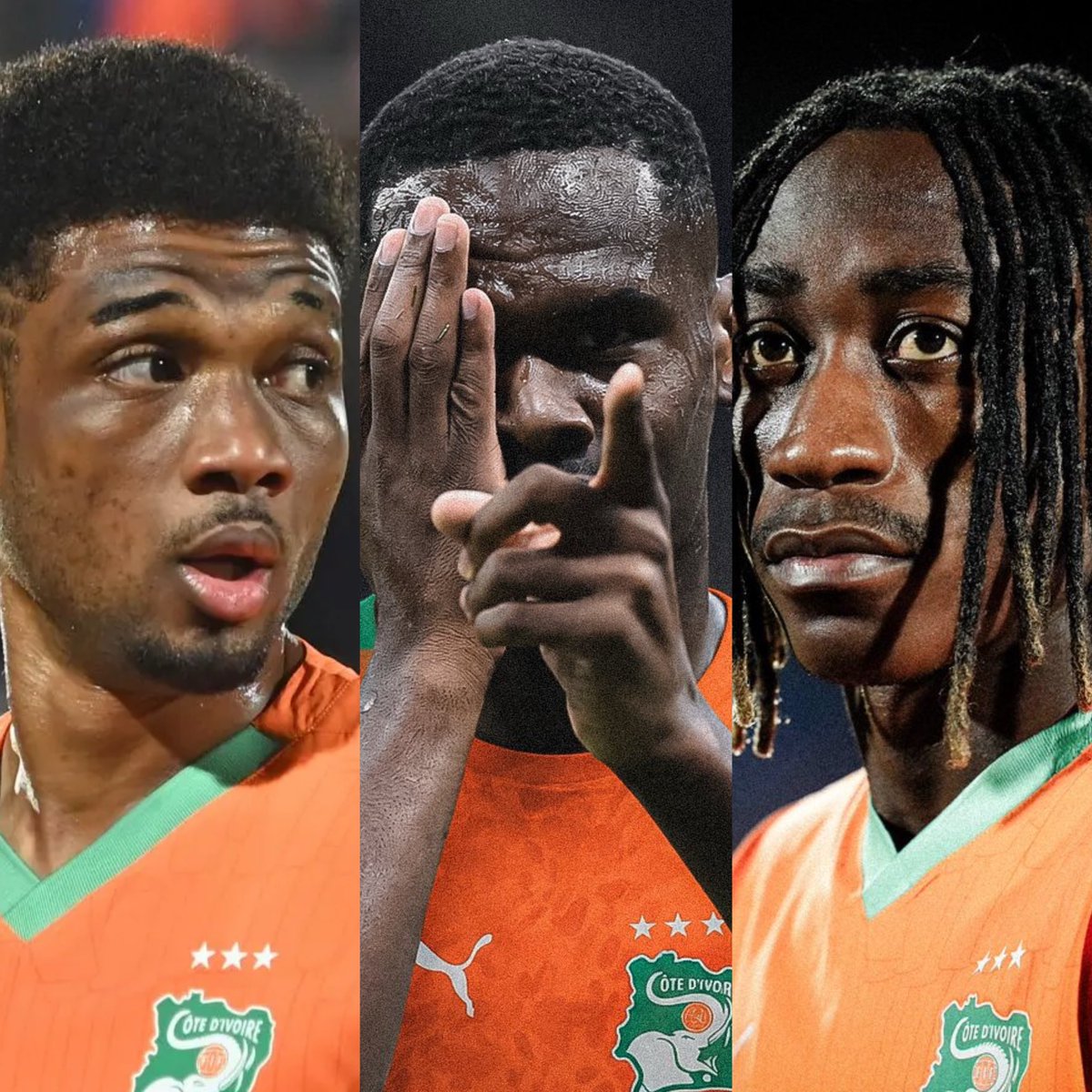 The new U23 Ivorian Attacking Trio.

𝐒𝐂𝐀𝐑𝐘𝐘𝐘𝐘 🇨🇮🥶