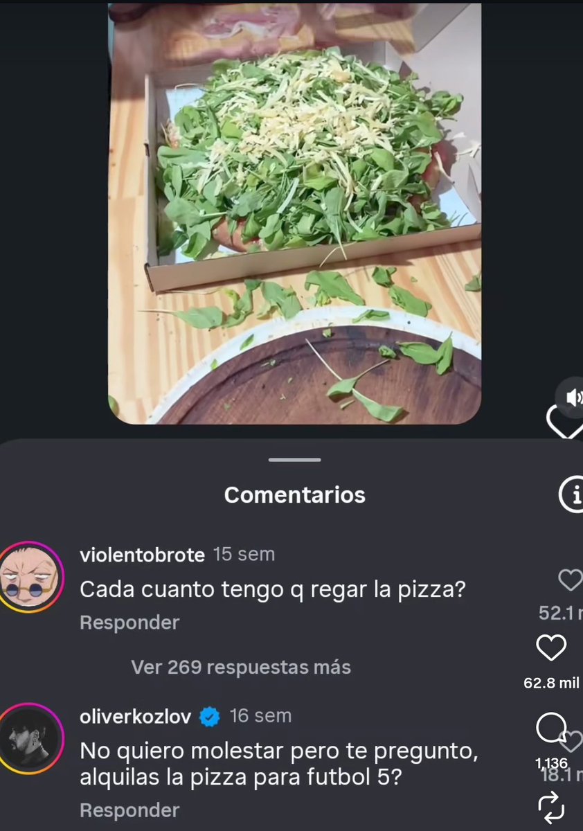 Los comentarios 😂