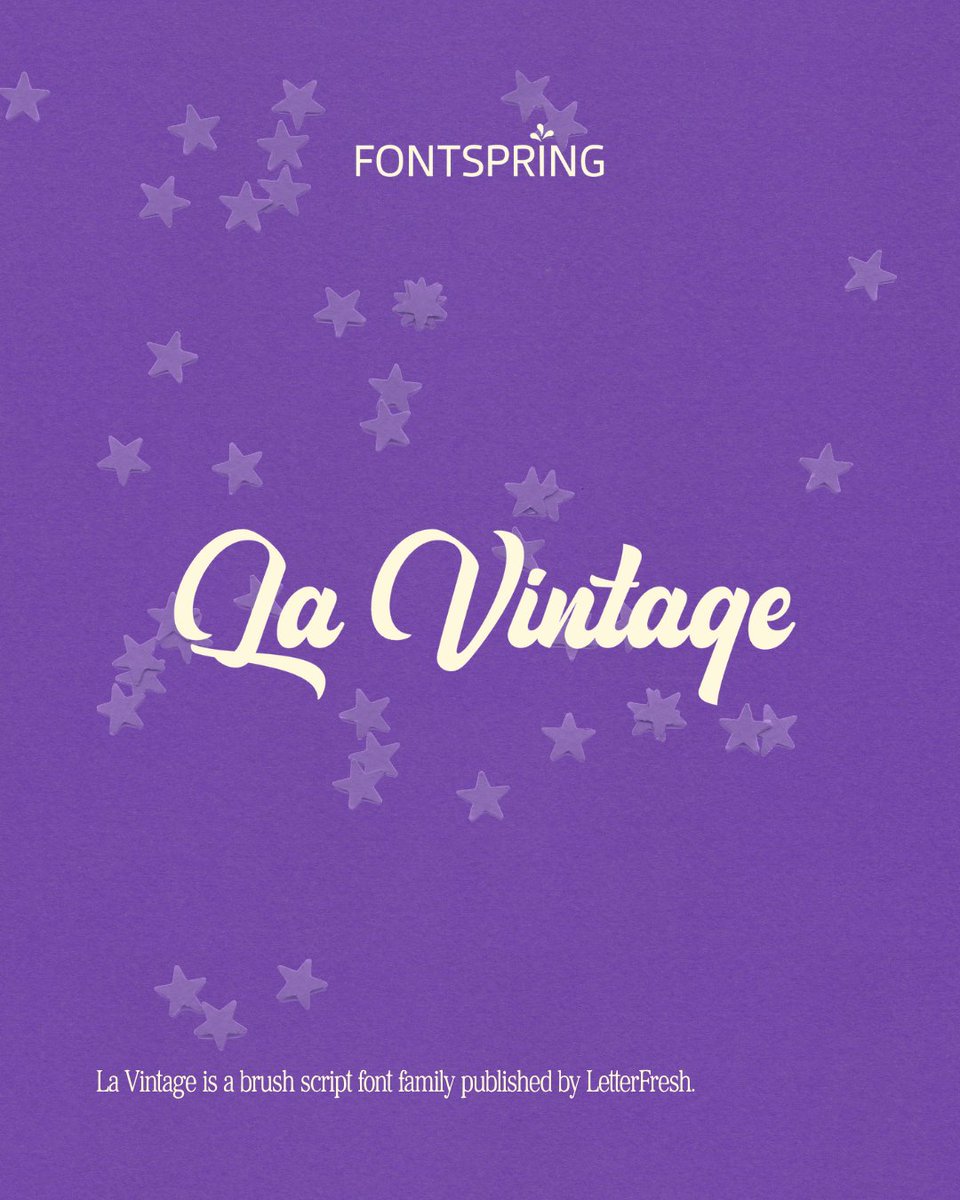 Fontspring tweet media