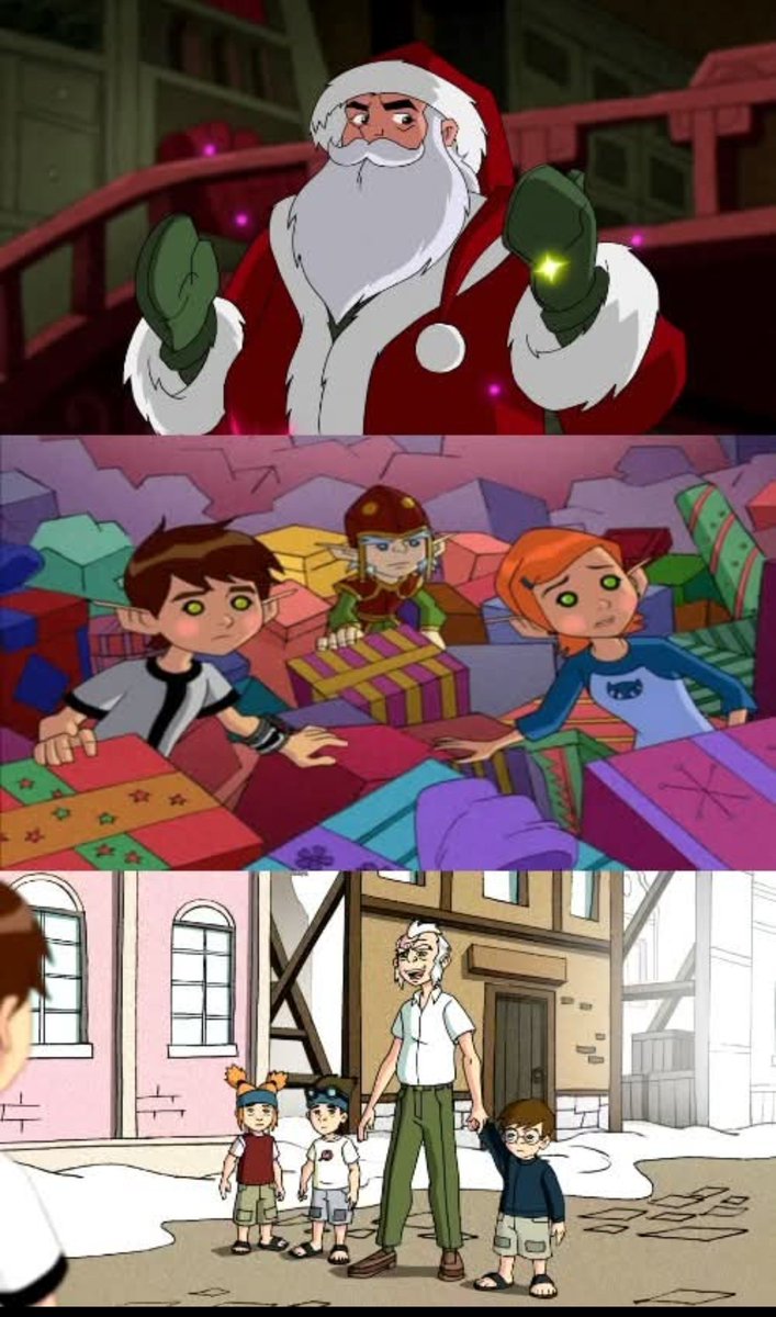 Dato curioso: Ben 10 es de las pocas caricaturas de estados unidos con más de 400 episodios donde nunca celebran un Bar Mitzvah, Pero si celebran navidad.