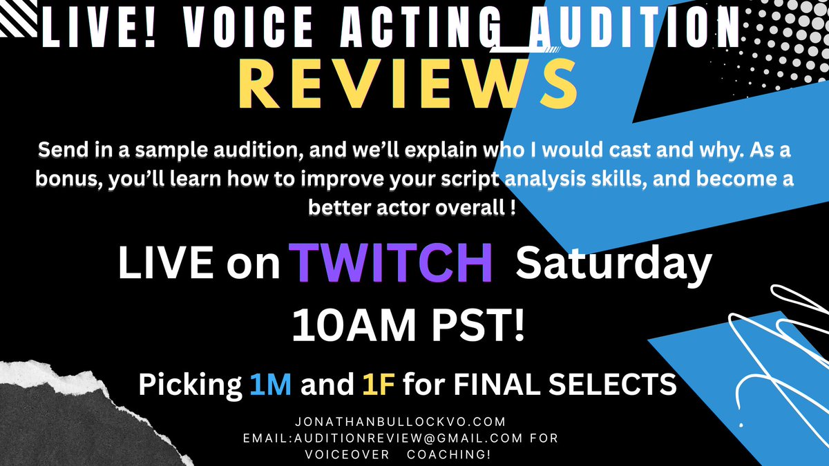 Audition Review tweet media