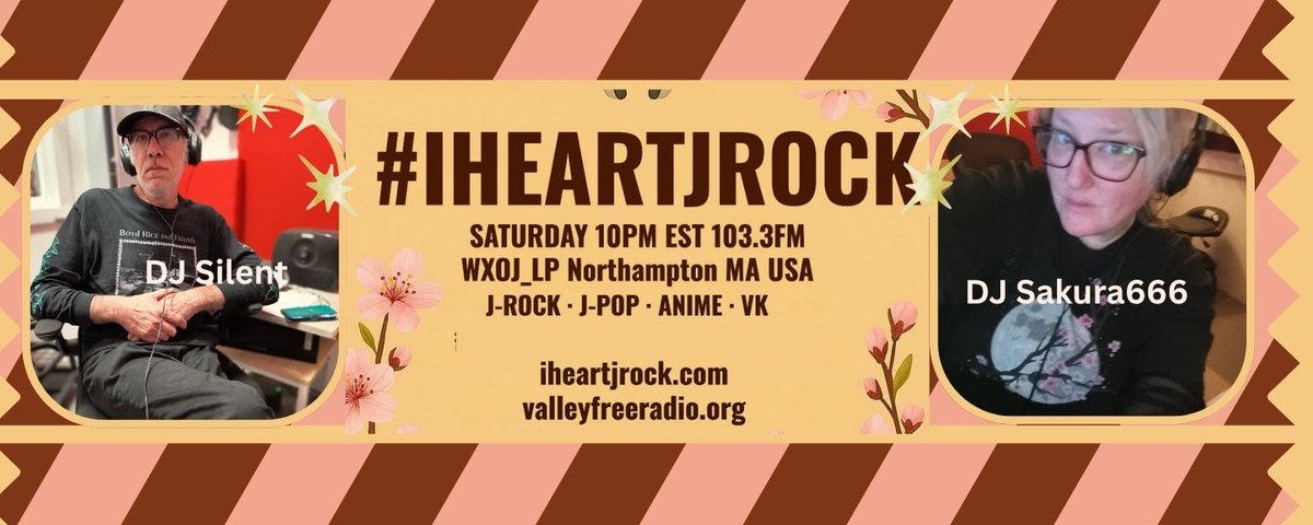 FFさんからのお知らせです Dj Sakura さんの #iheartjrock 本日は