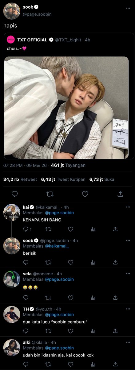 soobjun sometweet au

—cemburu