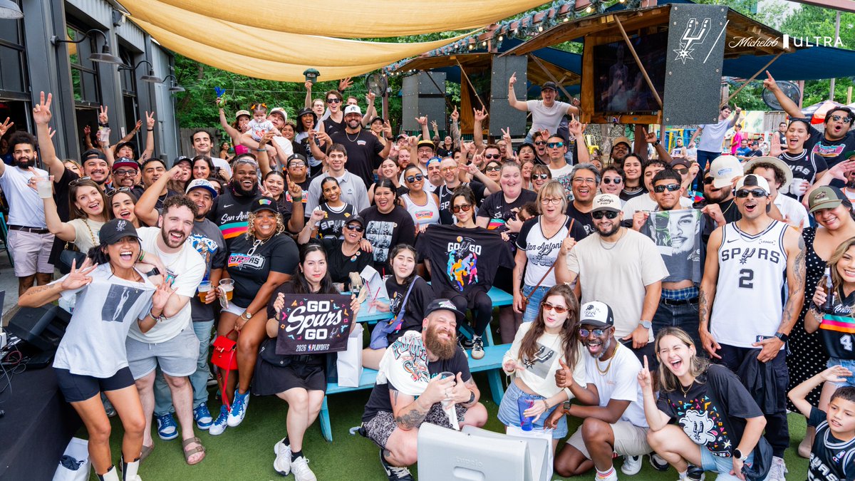Austin got 𝘳𝘰𝘸𝘦𝘭𝘦𝘥 up for game 3, now let’s bring the energy for game 4 tomorrow!👏

📍 Bouldin Acres - Braker 
⏰ 6pm Sunday 5/10 
🎁 First 100 fans in spurs gear get free drinks
💝 Mother’s day themed 
📲 Text ‘PARTY’ to (210) 444-5940

<a href="/HEB/">H-E-B</a> | <a href="/Ledger/">Ledger</a> | <a href="/MichelobULTRA/">Michelob ULTRA</a>