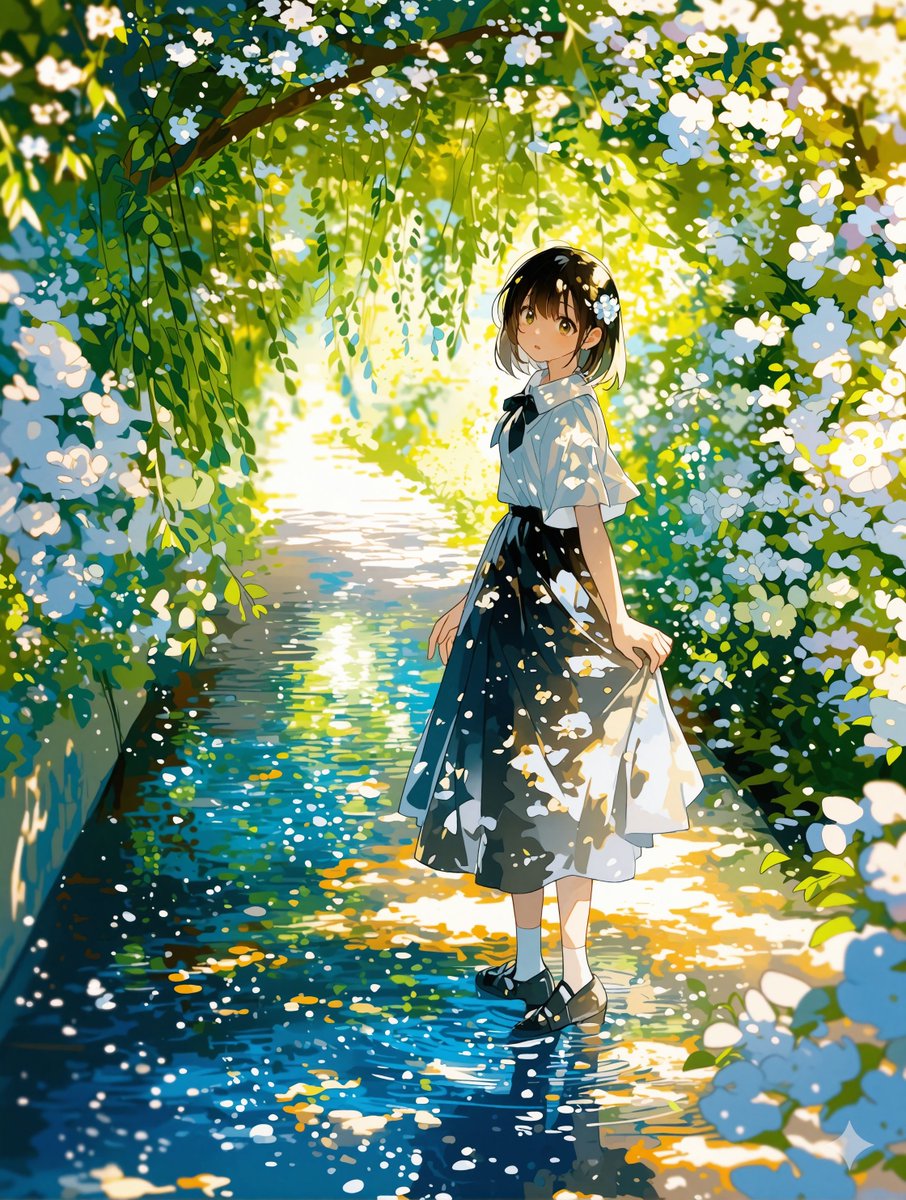 ぷうあさま専用（原画）穏やかな季節 ほか　9点おまとめ Good morning. Just this morning, just this moment. (Local time in