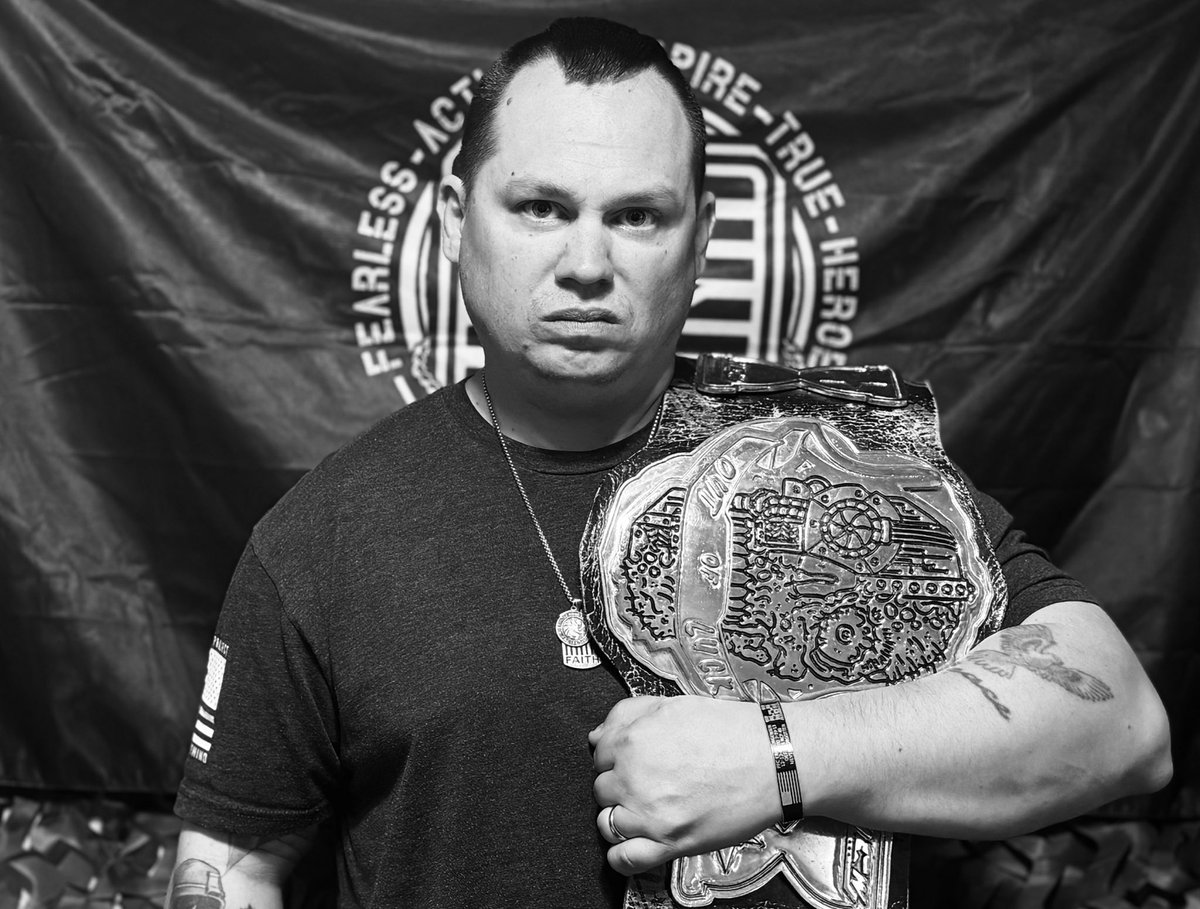 johnnyfaith704's tweet photo. “The smallest rock sits on top of the largest mountain.”

The @HCWLive23 Out Of Luck Championship is my ticket to that. When? Where? Against who? Only time and strategy will tell. Until then, this I will defend! Transmission coming.
🫡 🇺🇸 🪖

#hcw #outofluck #strategy #defend https://t.co/XVI4mJl5wt