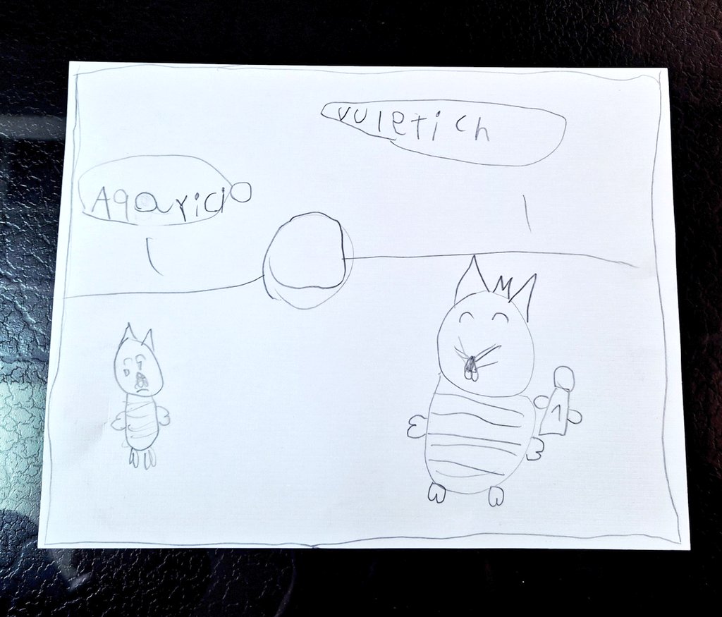 Pero qué dibujo de mi hijo! ☺️
Vuletich celebrando con la corona y copa 🏆🥇
Aparicio triste 🥲

VAMOS CREMAS!! 🤍👻👌🏻🙌🏻