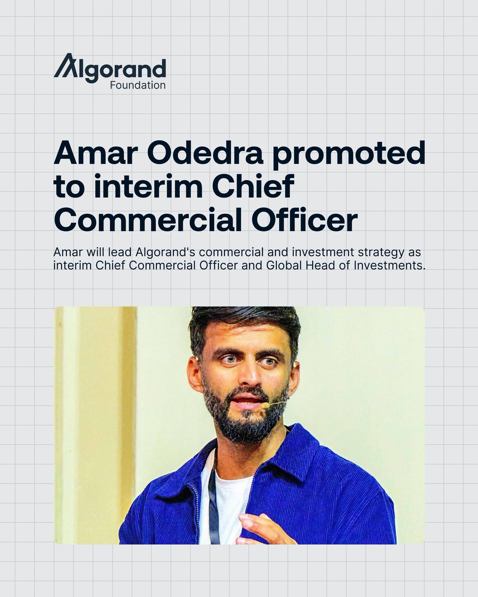 Algorand Foundation tweet media