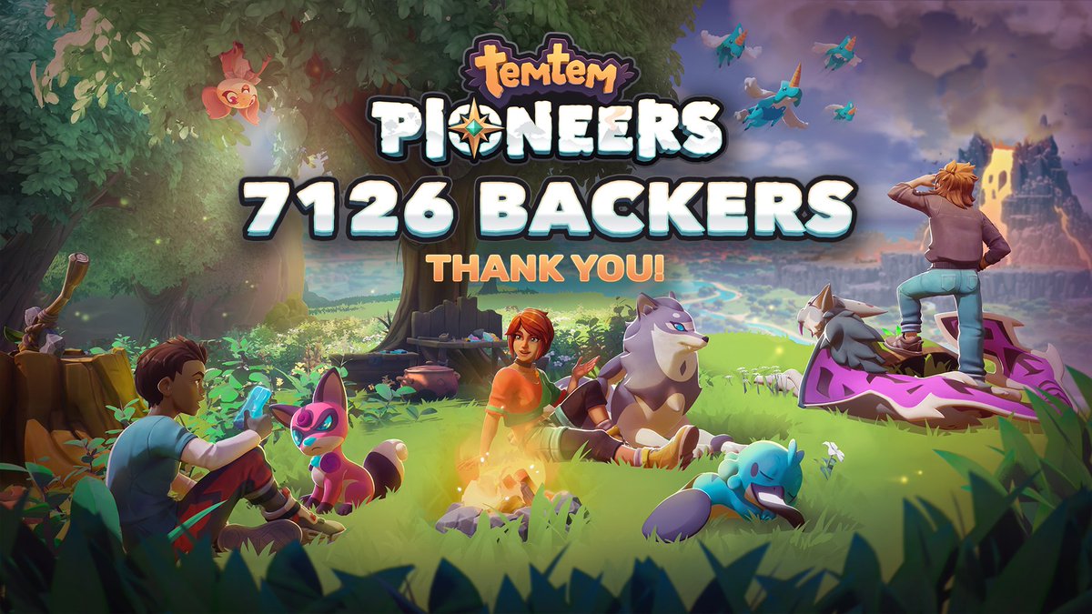 Temtem 🏕️ Pioneers Kickstarter now LIVE! tweet media