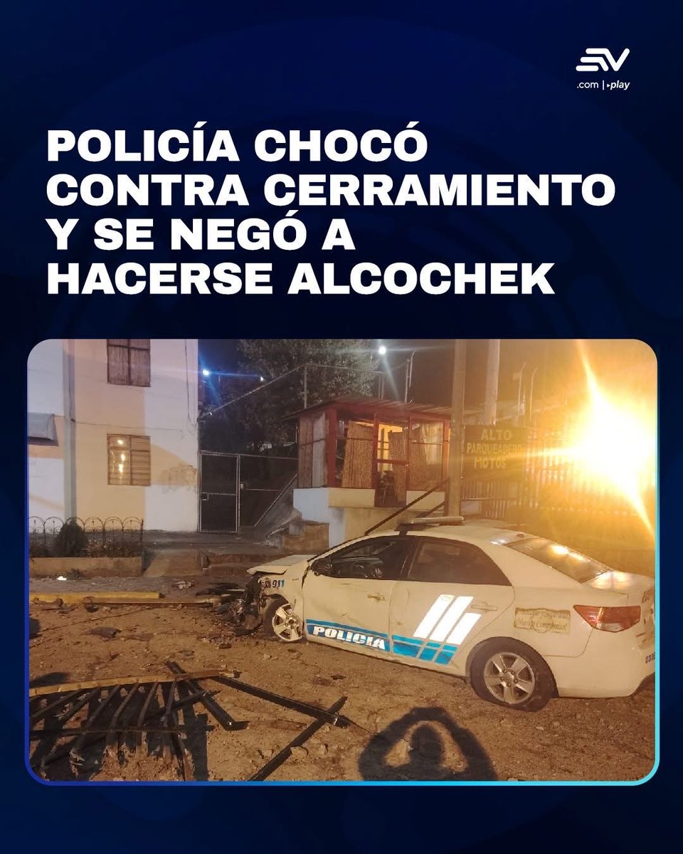 Elochoa8a_'s tweet photo. Resultados del último toque de queda en Ecuador.

• Militares traficando combustible 
•Policía ebrio choca y se niega a hacerse el alcochek

Súmele una obra más al Nuevo Ecuador. 

#Ecuador #toquedequeda #DanielNoboa #Gye https://t.co/t63uzy8Vb5