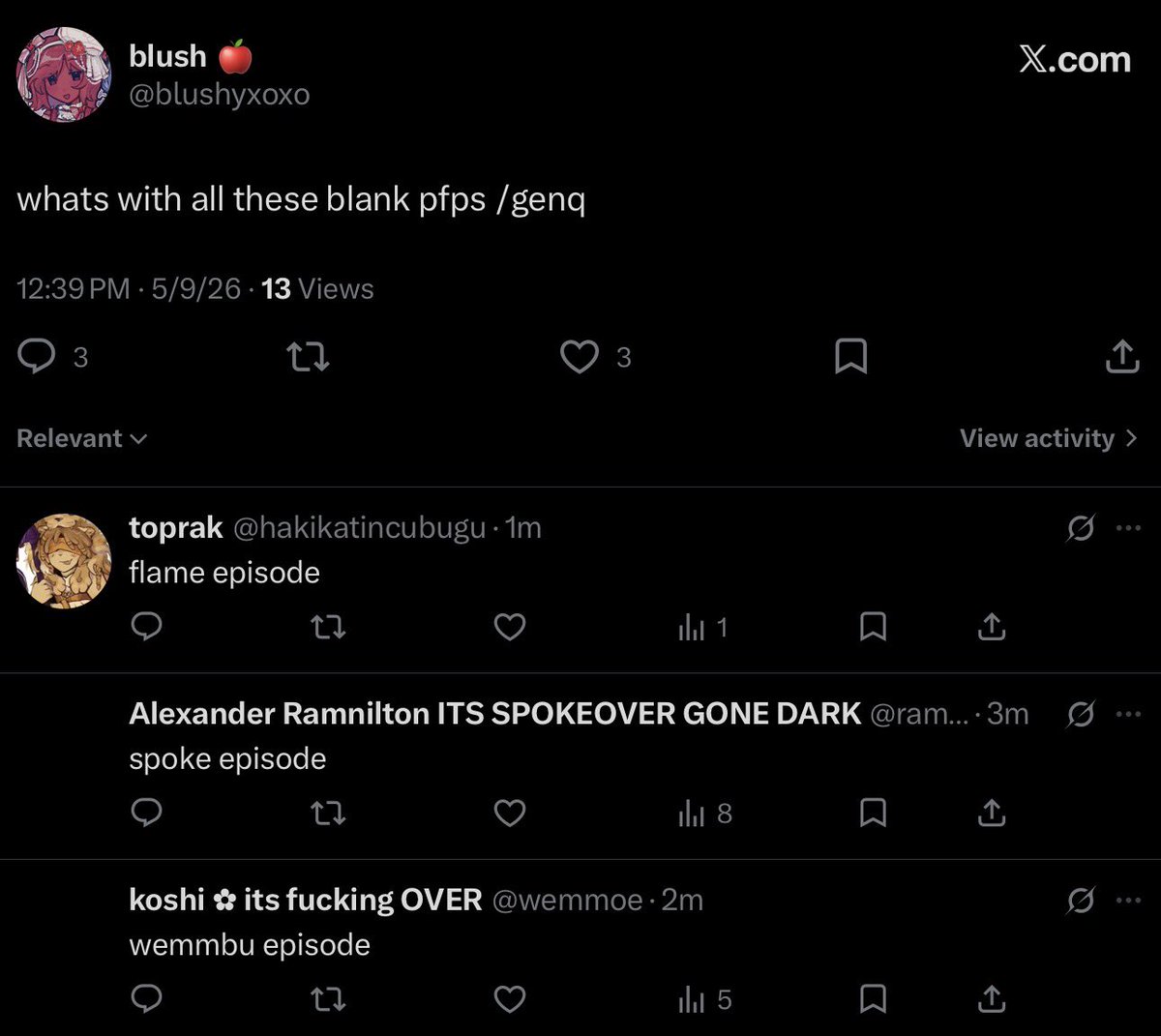 blush 🍎 IT’S SPOVER tweet media