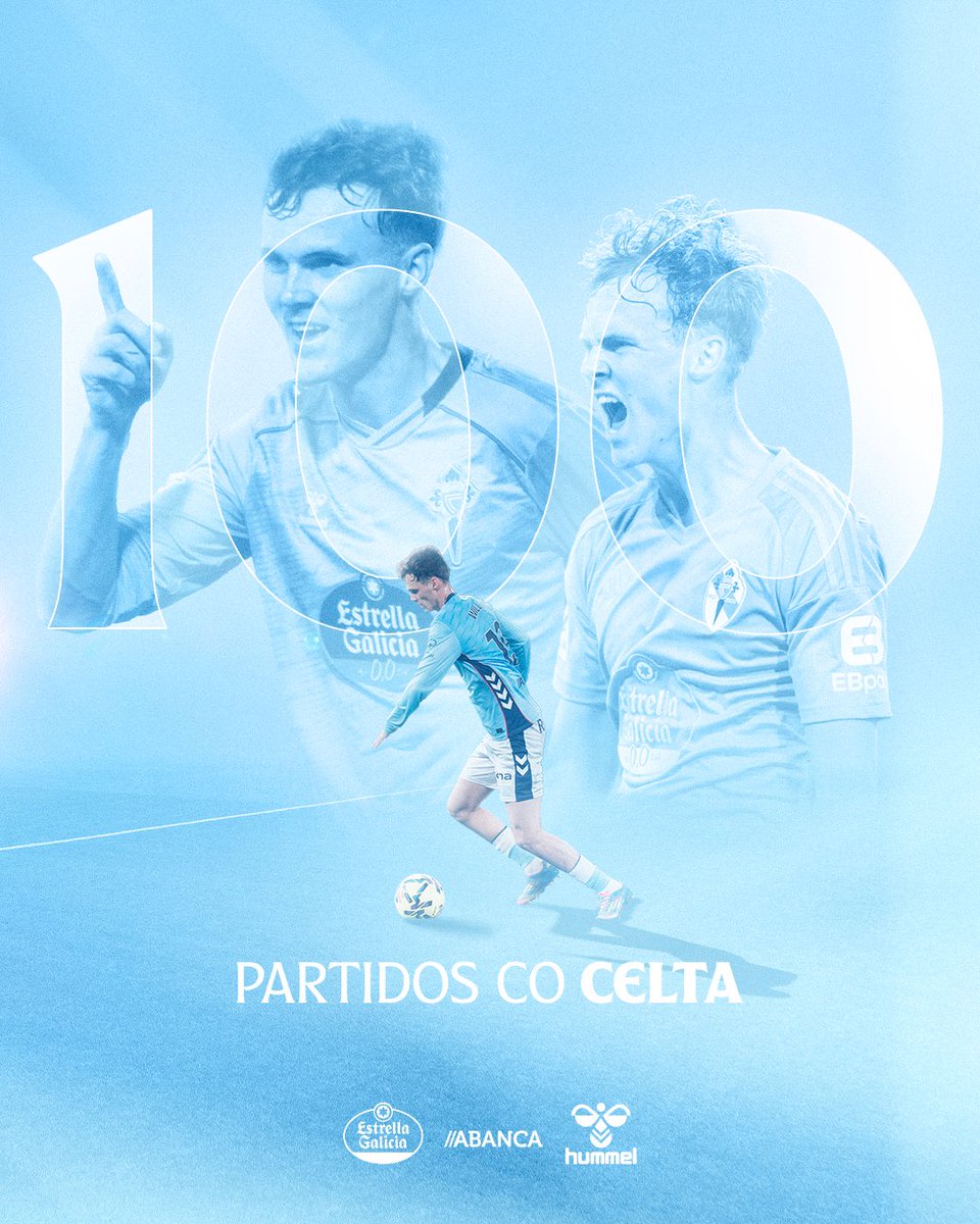 RCCelta's tweet photo. WILLIOT SWEDBERG.
100 partidos oficiales con el Celta 🩵

Grattis, KRAKEN! 🦑 https://t.co/JNy7NSgyl2