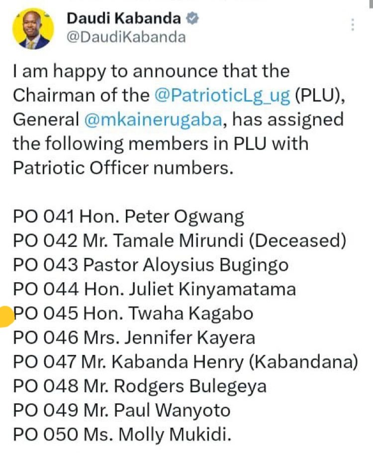 Dr. Kagabo Twaha Mzee tweet media