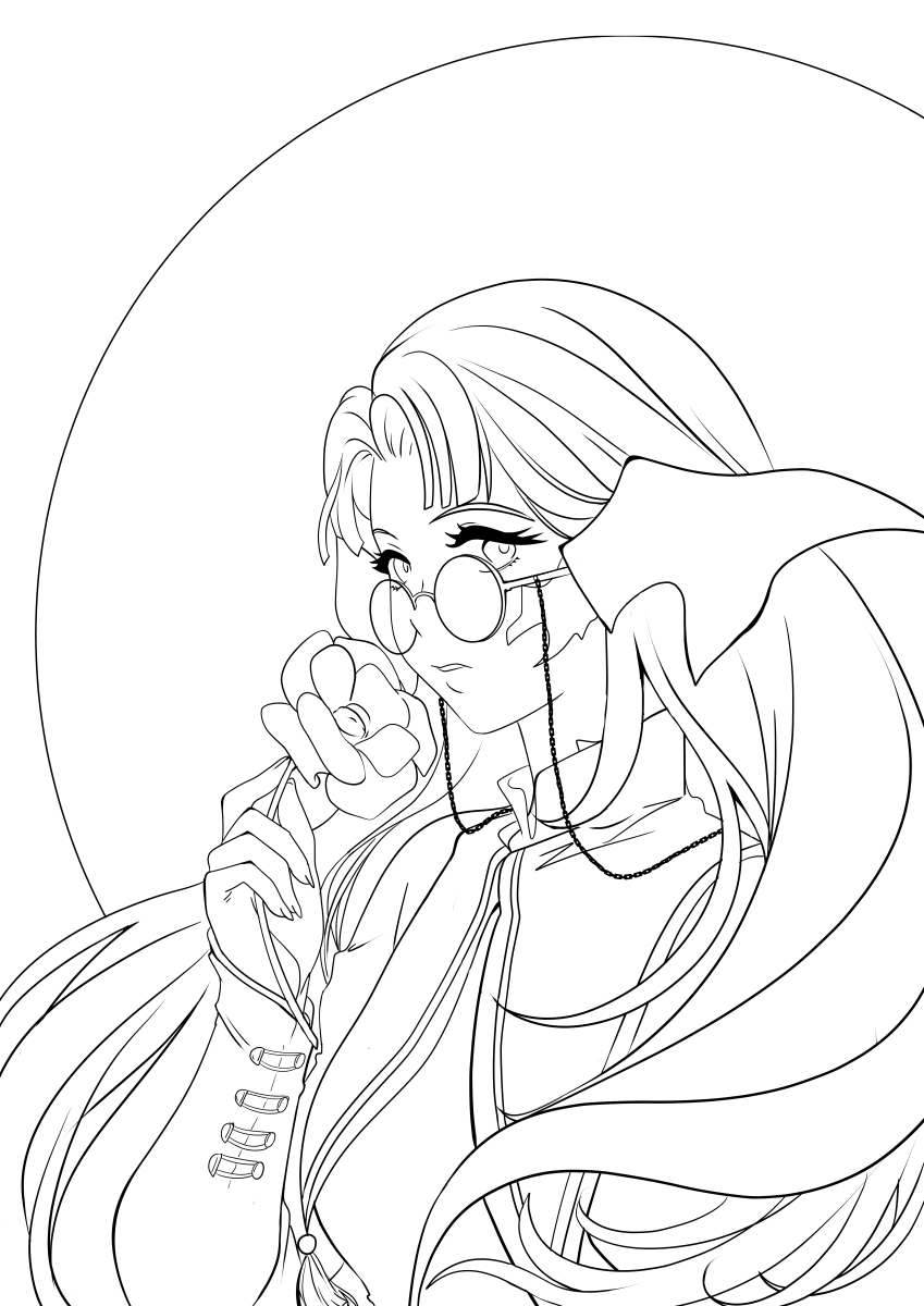 AppleCakeTweets's tweet photo. Lineart! 
#FFXIV #FF14 #Halmarut https://t.co/XYwbWCtXtZ