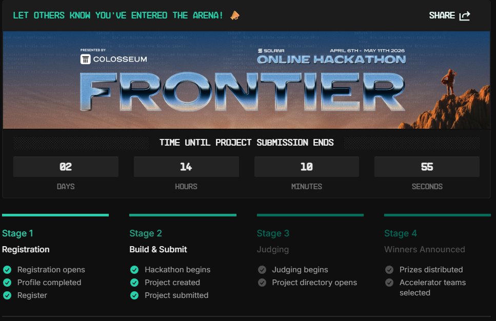 Albedo_369's tweet photo. Just submitted SolSight to @joincolosseum Frontier Hackathon!
AI-powered Solana wallet analyzer — paste any wallet address, get instant plain-English breakdown of on-chain activity.
Built solo  with zero Web3 experience.
Live: https://t.co/aDSky88kYg
#Frontier #Solana #BuildOnSolana