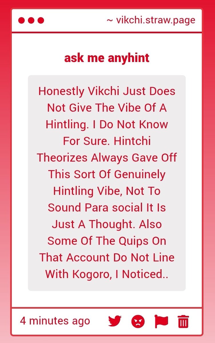 Vikchi ☆ i! cannot reply! fucking! fuck! tweet media
