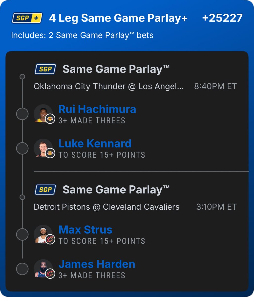 Project Parlay 🎯 tweet media