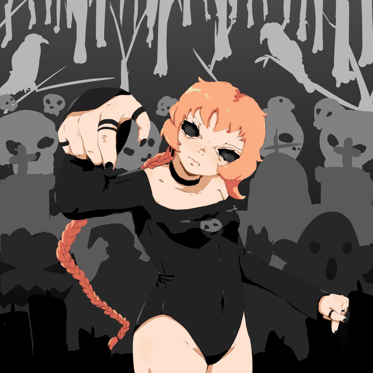 SunKen_Blob's tweet photo. An OC character challenge I did https://t.co/7p62spDhmd