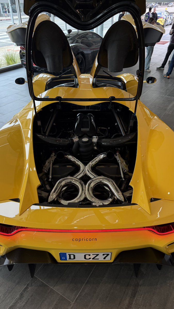 notcamcasey's tweet photo. $3.5M Manual Hypercar Beauty 💛 https://t.co/TeR1zWUc2f