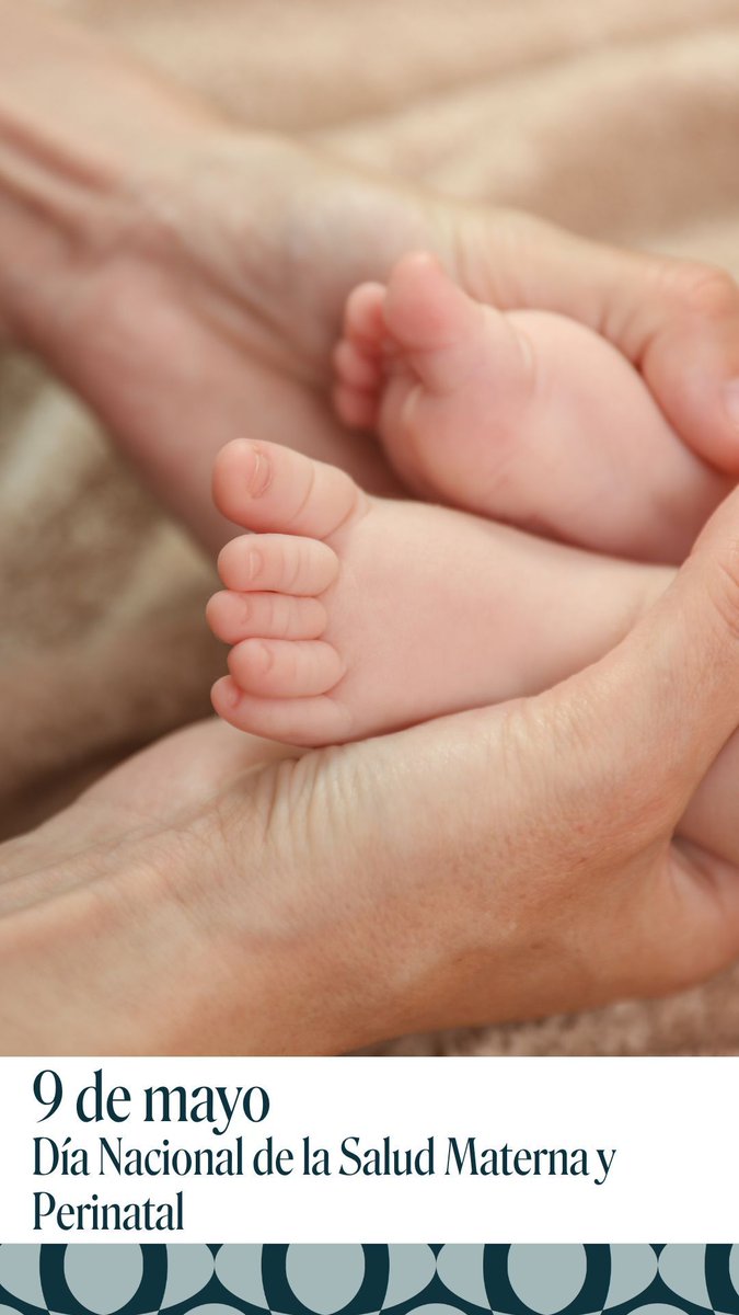 09 MAYO — DÍA NACIONAL DE LA SALUD MATERNA Y PERINATAL

El cuidado durante el embarazo y los primeros días de vida impacta la salud de mamá y bebé.

🌐 hospiten.com

#HospitenMéxico #SaludPerinatal