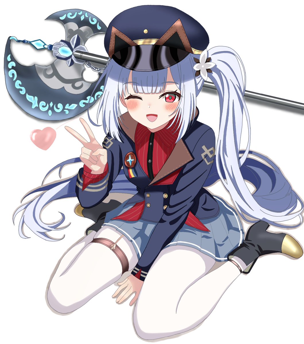 お友達に向けて描いたフリージアつゃん。