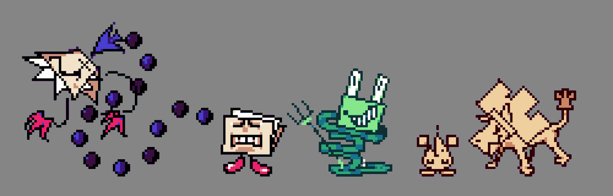 _K_honnor's tweet photo. some deltaswap field enemy ideas Tasgue-Ruddin Hathy-mouse Jigsawry-plugboy 

 #deltarune #deltaswap #chapterrewritten #sunwarped https://t.co/zMyOxaY4A3