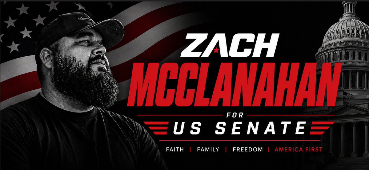 Zach McClanahan For U.S. Senate tweet media