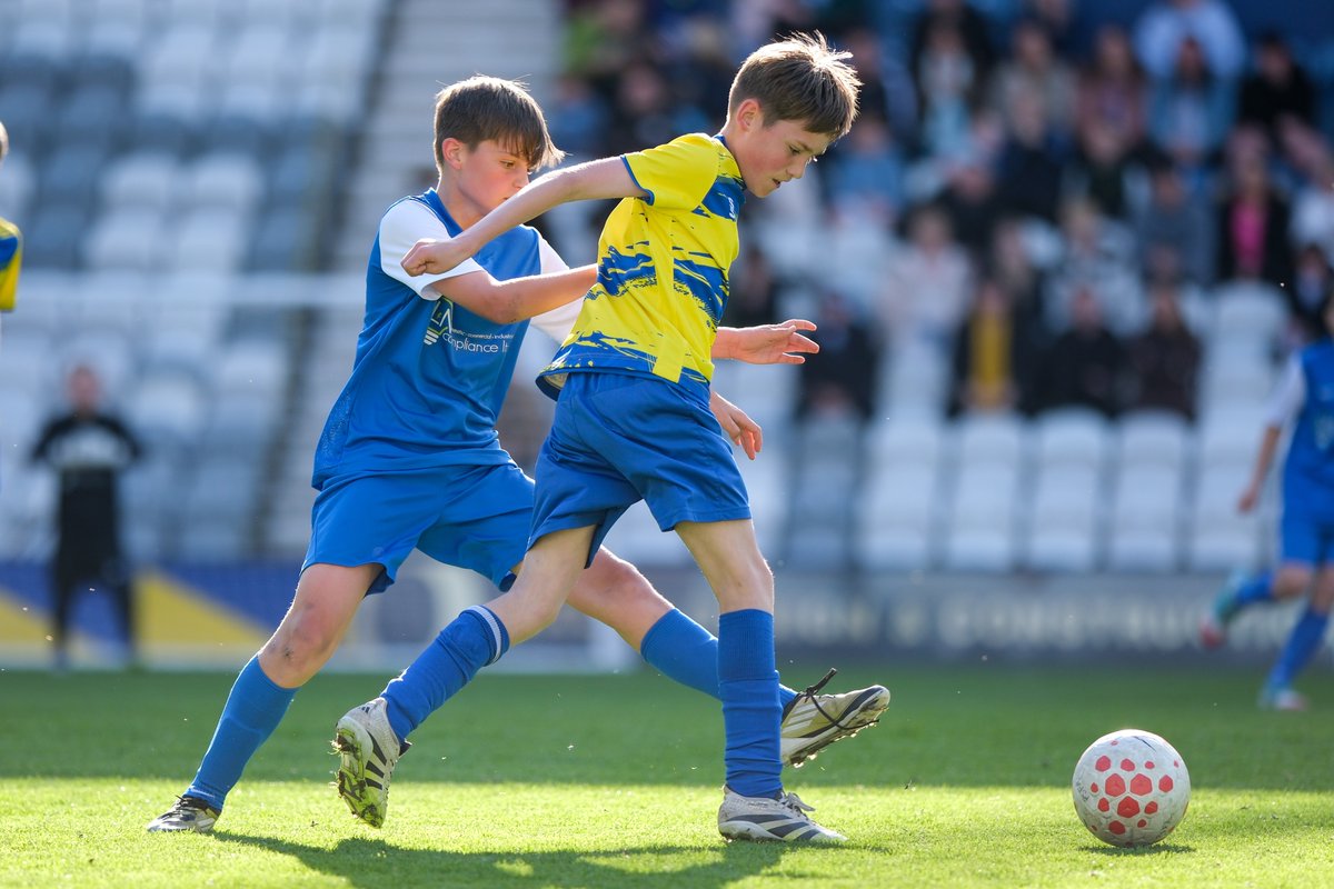 john_shirras's tweet photo. Album five from the second day of the @PrestonCityTeam Schools' Cup Finals, Ashton St Andrew's CE Primary School U11s v Queen's Drive Primary School U11s. Match photos are here: https://t.co/mV6TT2MVDc https://t.co/2p96QE35Jz