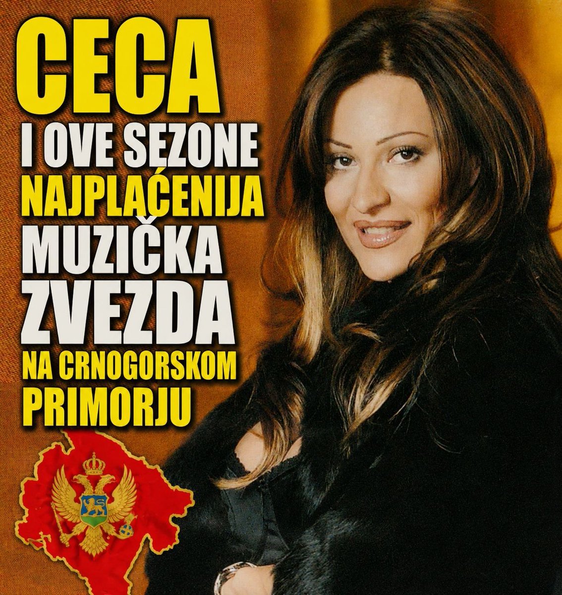 📍Jedan dnevni list je danas objavio listu najtraženijih i najplaćenijih muzičkih zvezda u Crnoj Gori. Očekivano, već više od dve decenije, na vrhu se nalazi CECA! 
#Ceca #Honorari #No1 #CrnaGora 🇲🇪