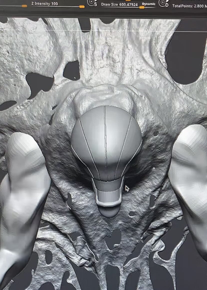 devandvan's tweet photo. Rika 3D Sculpt #呪術廻戦 https://t.co/dnhX8JHpjB