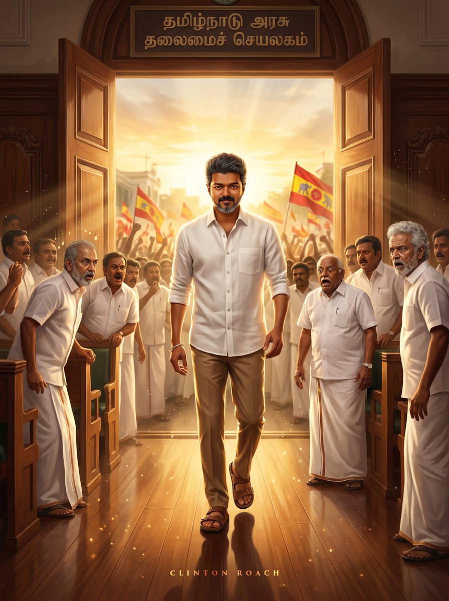 kartihkkarse's tweet photo. After 59 years a non-dravidian party enters Tamilnadu Assembly.

Thalaivaa @actorvijay @TVKPartyHQ 💥💥🎊🎊
#ThalapathyVijay #TVKVijay‌ #TVK‌ https://t.co/kICG4Zycyd