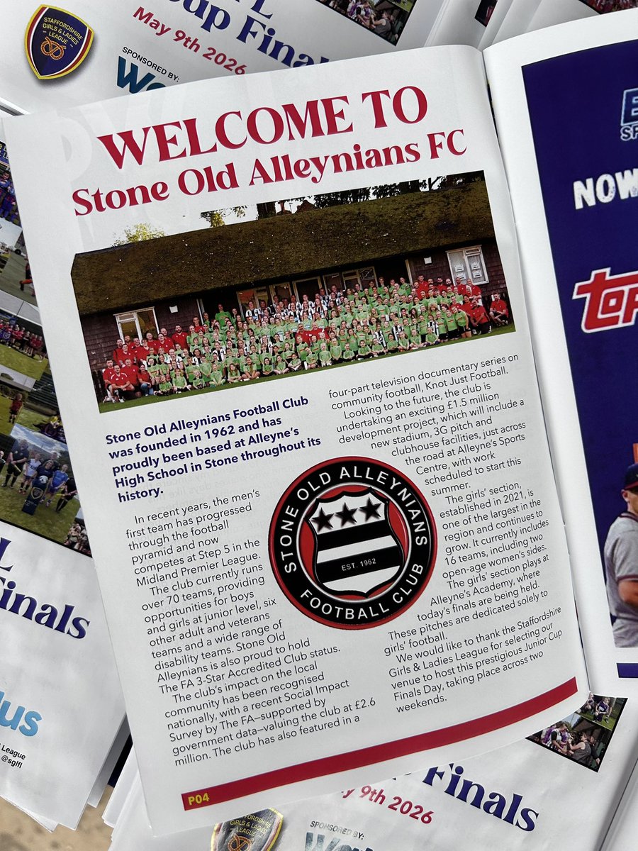 Stone Old Alleynians Football Club tweet media