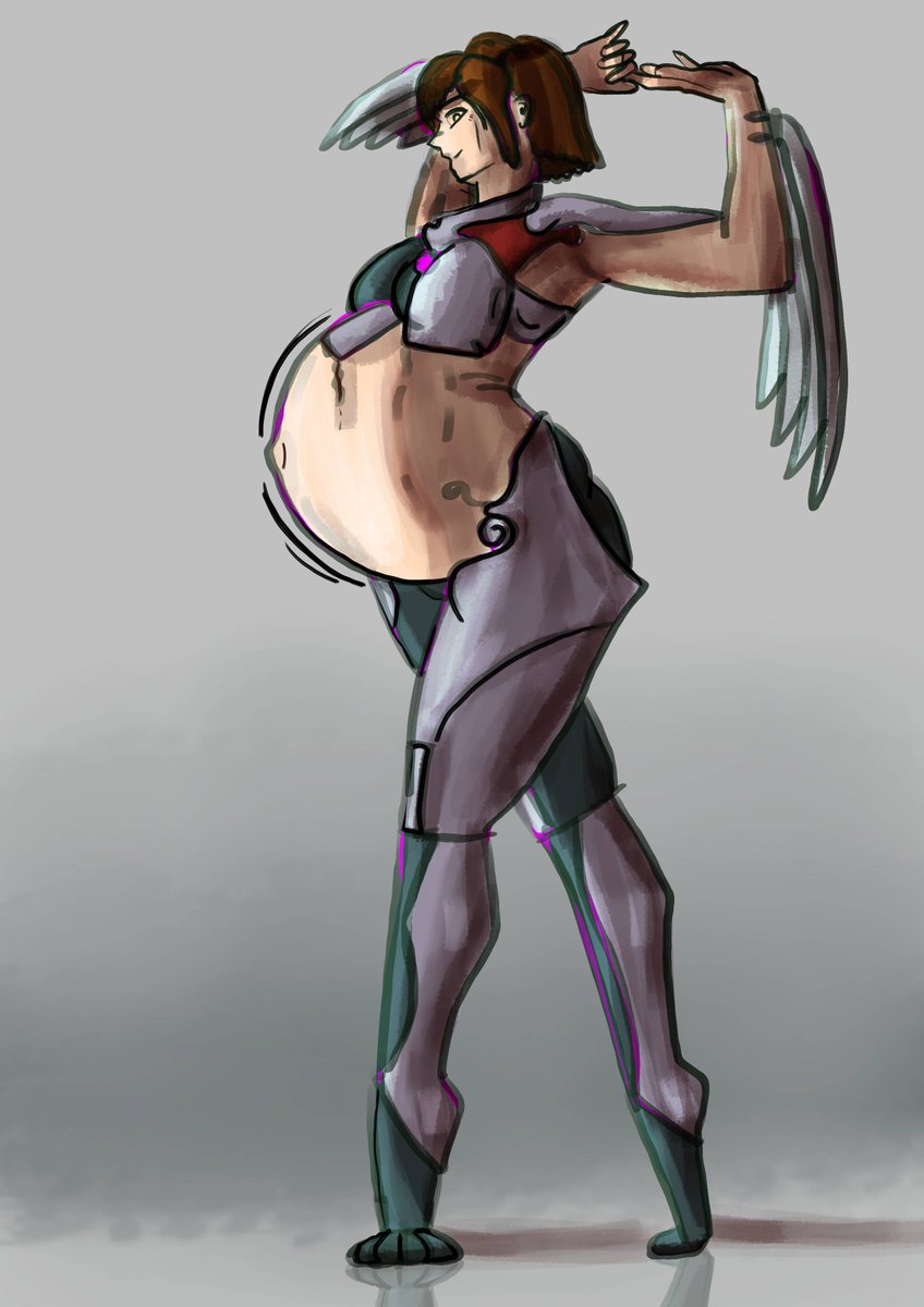 burnerbird69's tweet photo. Day 9 of #Mayternity Garuda #warframensfw #pregnant #pregnantart #pregnantlady #preggo #preggobelly #preggoart https://t.co/qCBisSlwbP