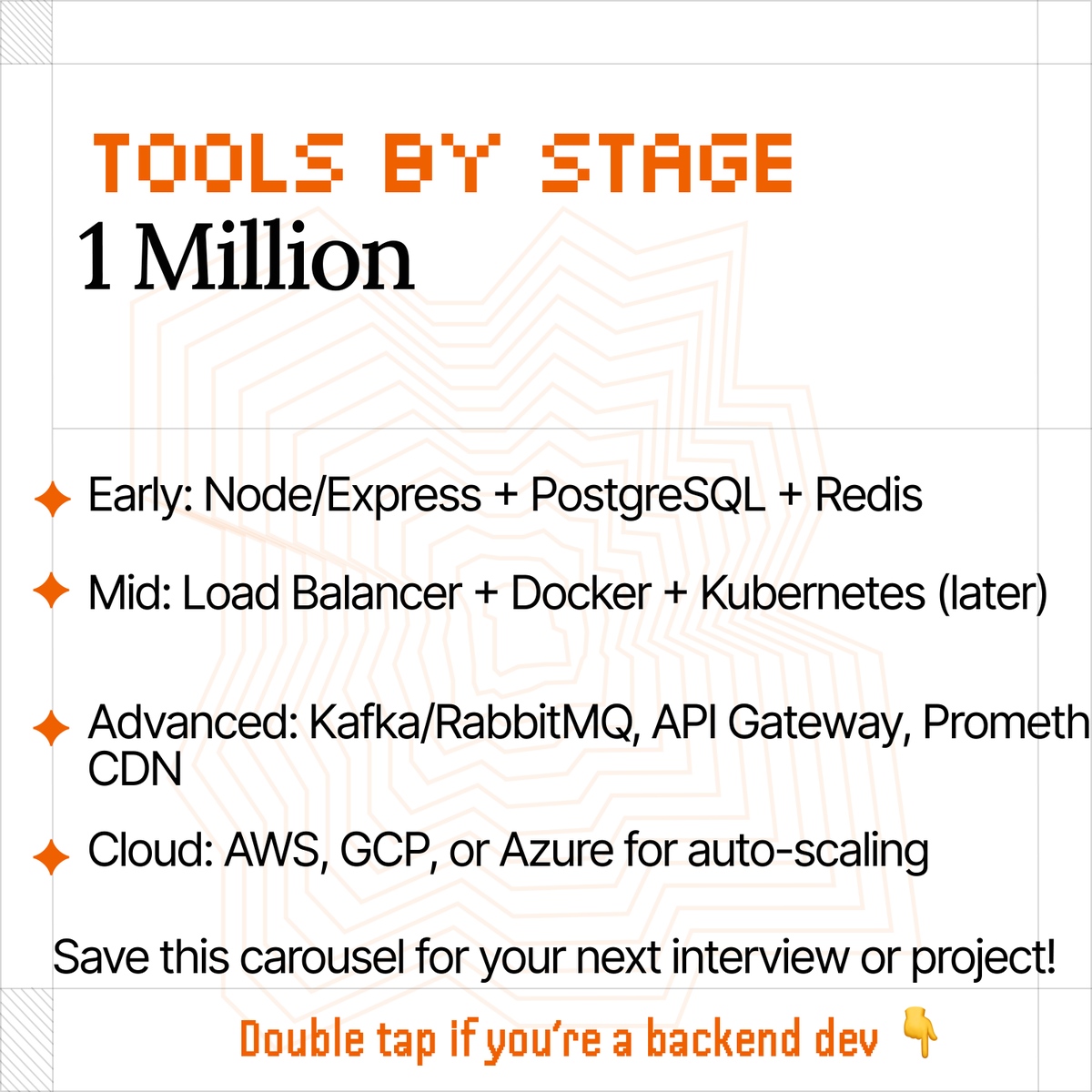sobit_prasad's tweet photo. Tools by Stage

There’s no “best stack.”
Only the right stack for your stage.
Early:
Node + PostgreSQL + Redis

Growth:
Load balancers + containers
Scale:
Queues + observability + CDNs

Enterprise:
Cloud-native infra + automation
Use complexity only when you actually need it. https://t.co/lpXhj1ziMr