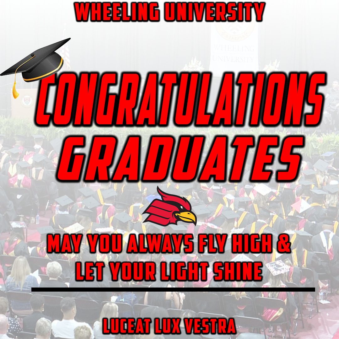 WUCardinals's tweet photo. Congratulations to the Class of 2026 🎓🎓🎓

Thank you for all your time, hard work, and dedication over the past four year! May you always fly high and let your light shine #GoCards https://t.co/knnFIU8e4c