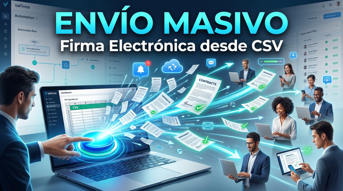vafirma's tweet photo. Cómo enviar contratos a cientos de personas con un solo click. 

Mirá la nota completa acá: https://t.co/aYf73s0SOx

#FirmaElectronica #VaFirma #FirmaDigital https://t.co/LwWELVFXR9