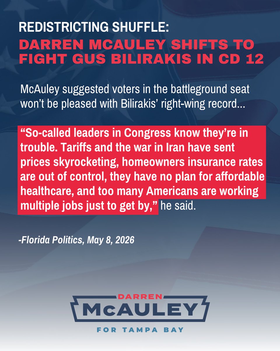 darrenforfl's tweet photo. Trump and DeSantis think they’re slick, trying to steal the election before a single vote is even cast.

But guess what — I’ve never backed down from a fight because things got tough. I assess. I adapt. I complete the mission. And that’s exactly what I’m doing now. https://t.co/NUx02tKyBL