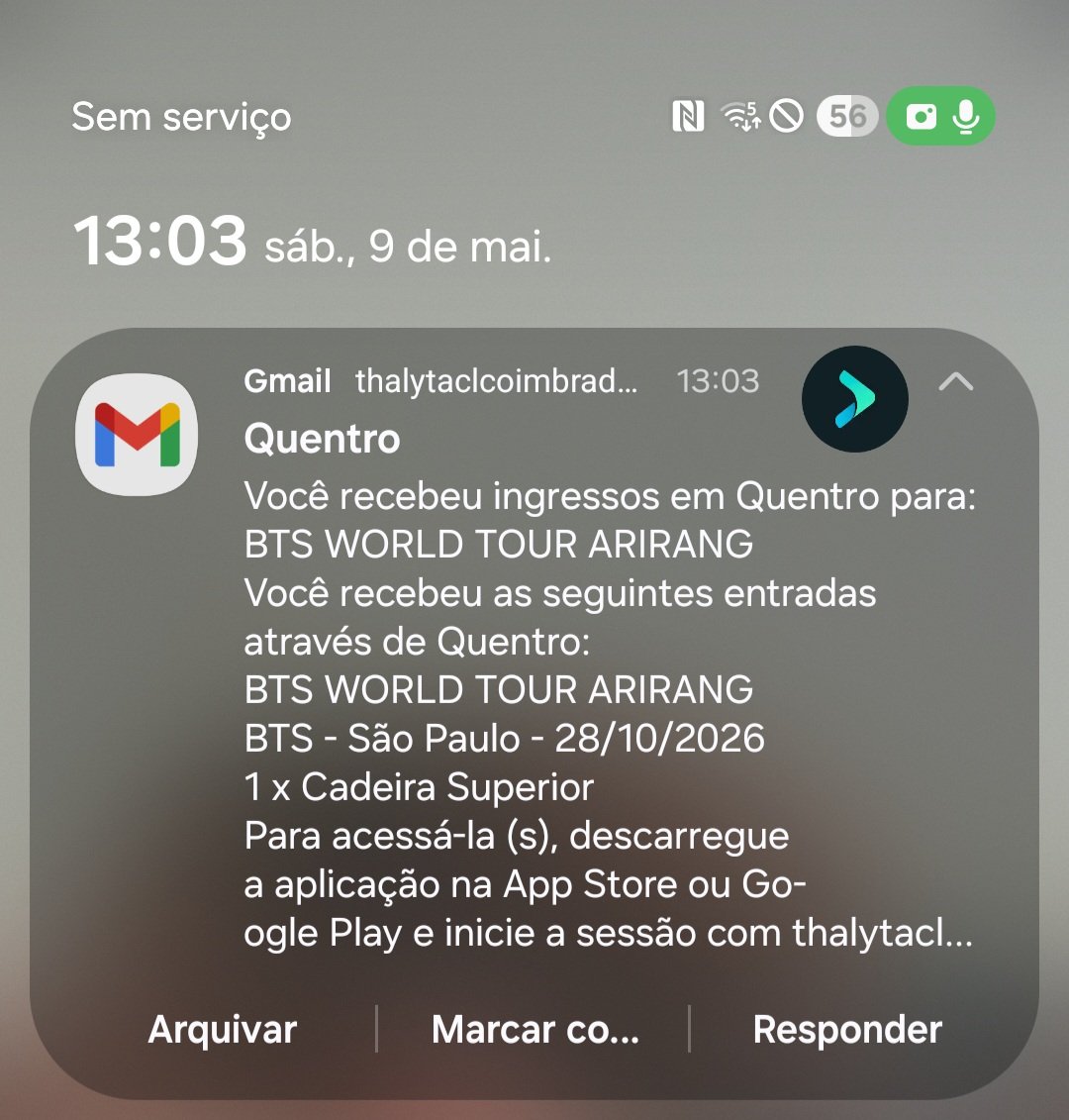 Thaly vai ver o BTS•°☆ tweet media
