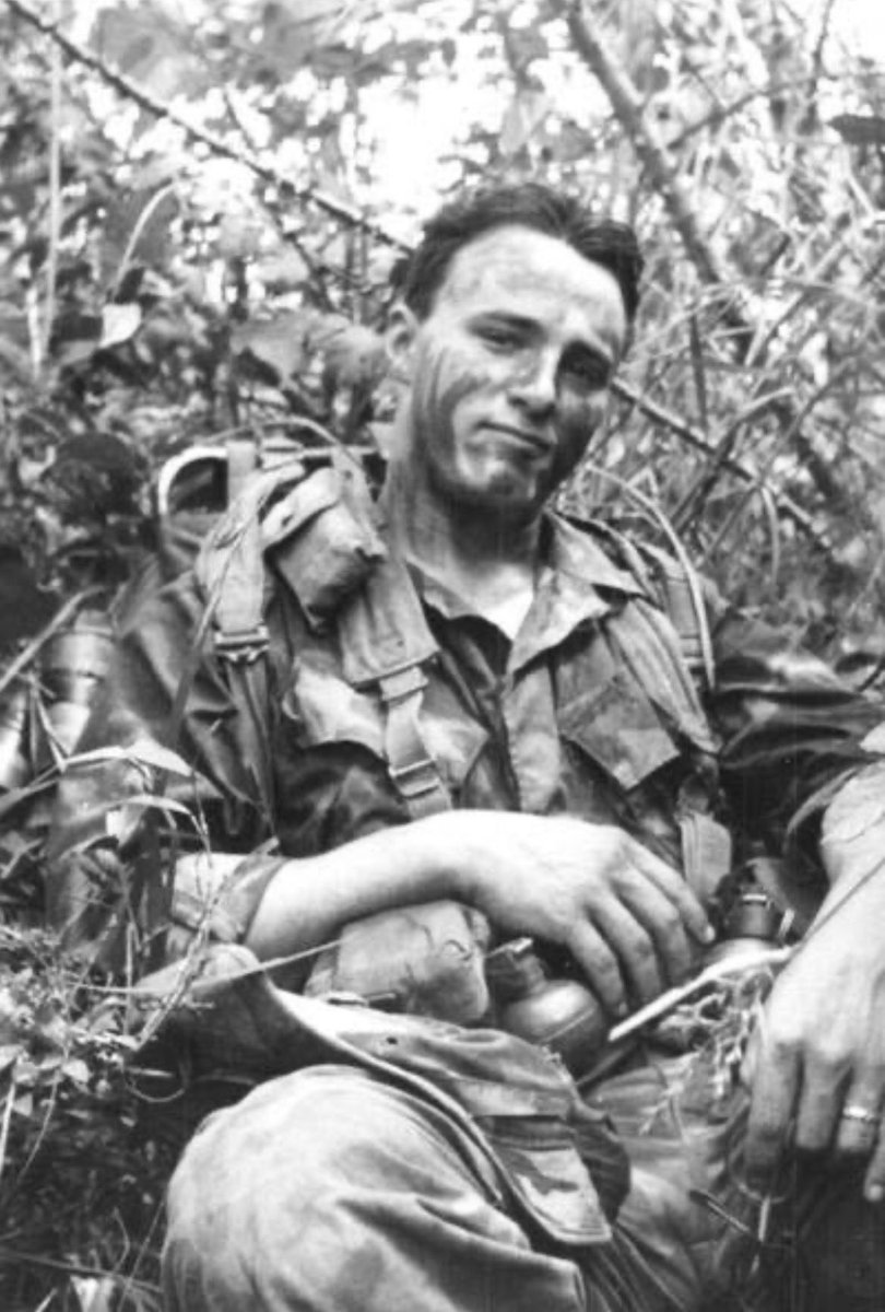 TheReconCast's tweet photo. April 28, 1970.

Near Con Thien.
Quảng Trị Province.

The men of P Company, 75th Rangers—“Papa Company”—were used for the missions others could not do lightly. Small teams. Deep patrols. Long nights near the DMZ watching enemy movement and bringing back the information commanders needed.

It was dangerous work.

But sometimes tragedy came before the patrol even began.

Specialist Four Vernon R. Riley, a Ranger assigned to the 1st Brigade, 5th Infantry Division, was at a landing zone six kilometers northeast of Con Thien, guiding in an approaching UH-1H helicopter.

In those moments, precision mattered. Rotor wash, dust, noise, and split-second control.

Something went wrong.

The pilot lost control, and the helicopter’s tail boom and rear rotor came down onto Riley.

He suffered catastrophic injuries and was rushed to the 18th Surgical Hospital at Quảng Trị.

He did not survive.

He was 21 years old.

An Army volunteer.
A Ranger of Papa Company.
A young man serving in one of the most dangerous sectors of Vietnam.

Not lost in a firefight.
Lost in the daily hazards of war.

We remember SP4 Vernon R. Riley.
