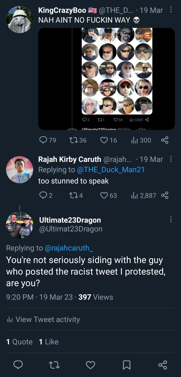 Suspend Rajah Caruth - #JusticeForUltimate23Dragon tweet media