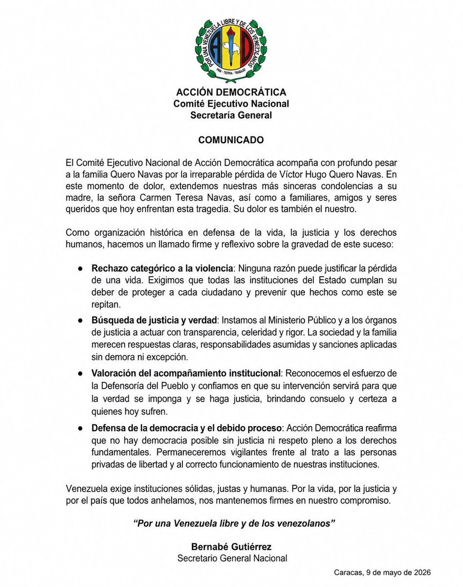 Acción Democrática tweet media