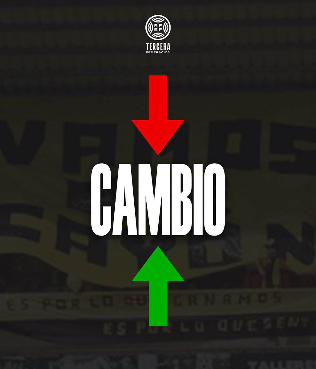 CDCayon's tweet photo. 59’ | CAMBIOS

🔴⬇️ Marcos y Miguel
🟢⬆️ Jorge Santiago y Chus

0-1

#CayónVime https://t.co/NHRL2B15hx