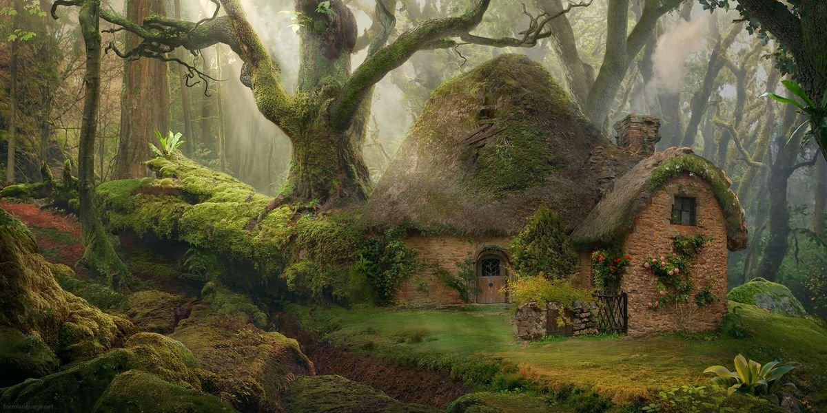 TFiredrake's tweet photo. Moss lived in the woods, venturing out only to sell wine he distilled from birch sap and acorns. A #misfit among humans, he had long since retreated.

Still, dryads visited him; the Witch of the Woods traded recipes. And when the animals came for healing, he was content.
#vss365 https://t.co/R4VqnHNjXi