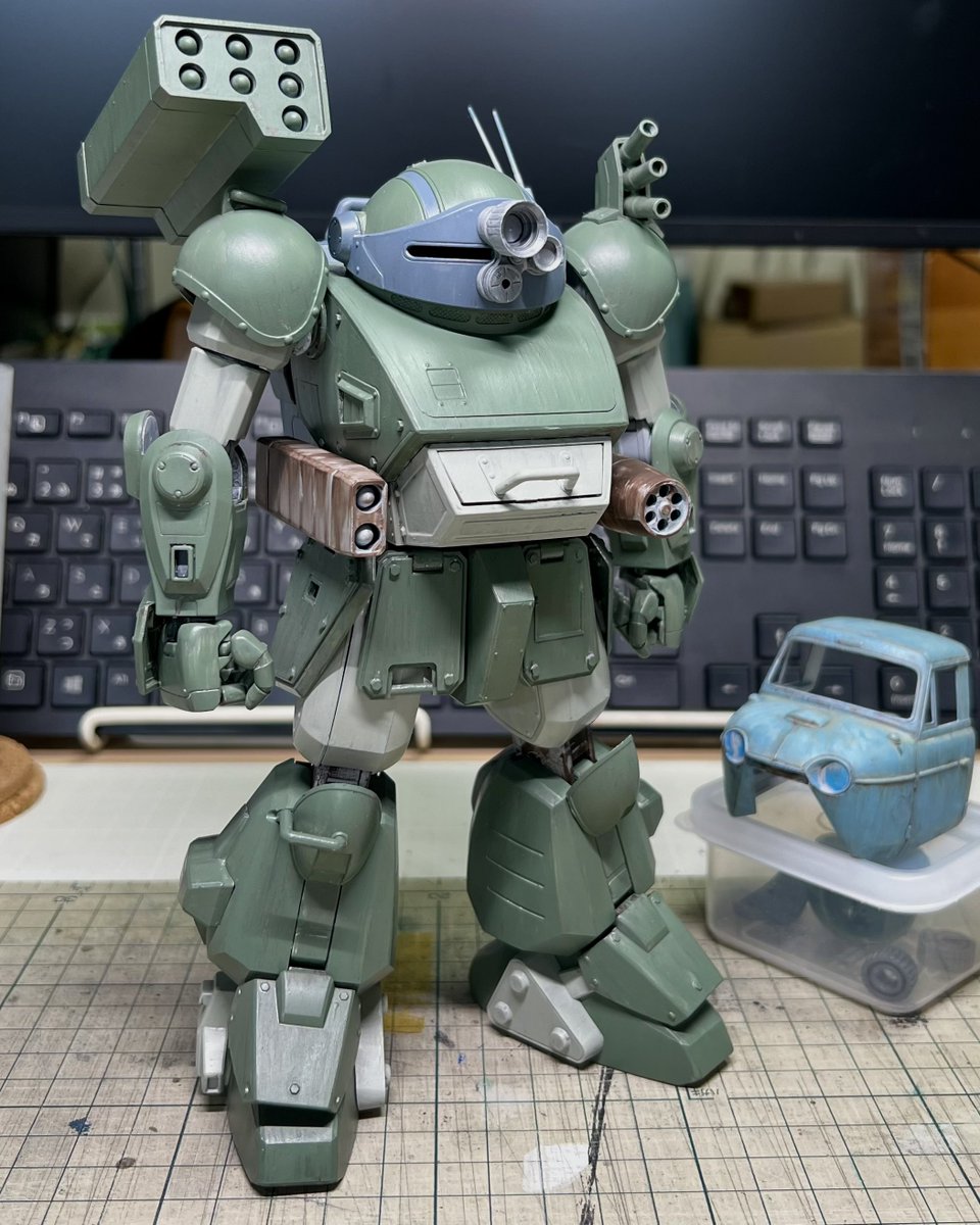 旧ソ連製ヴィンテージ　ホフロマ塗　２０点まとめ売り 20 LRSタボカス wip. 基本色が90％入った。 明日は #まてや模型製作会