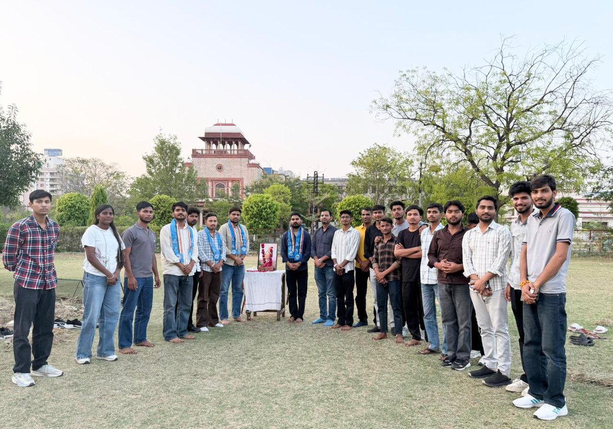 NSUI Rajasthan tweet media