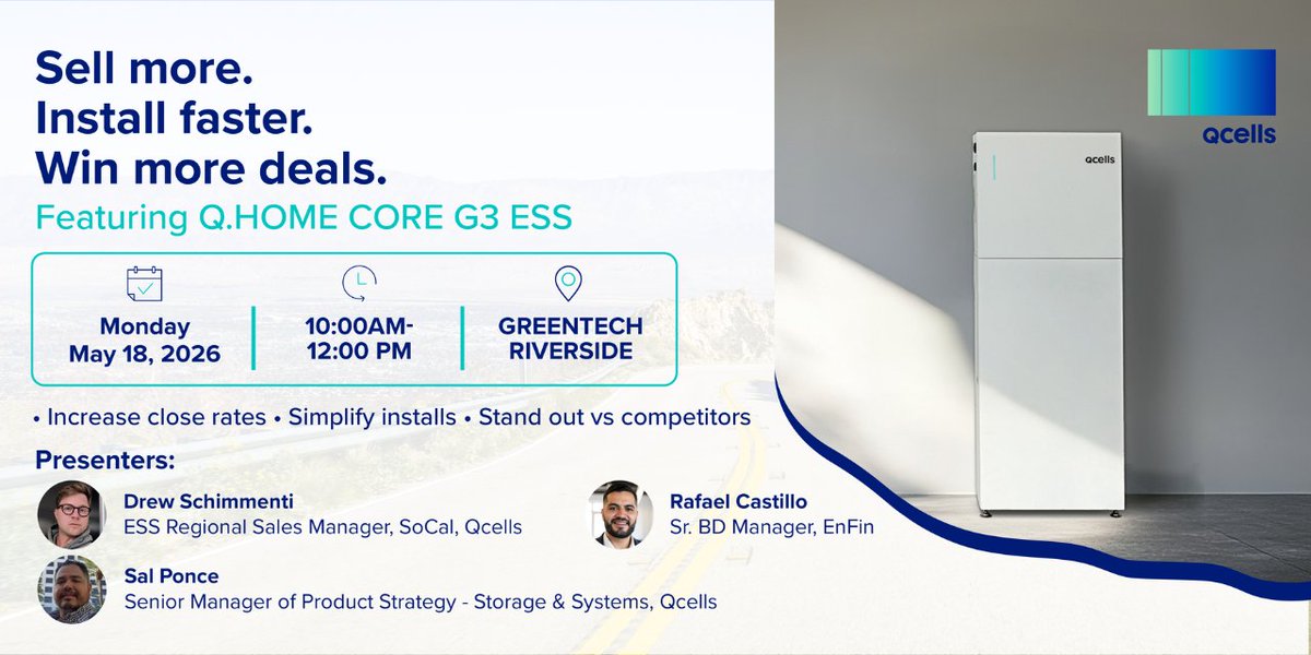 Qcells North America tweet media