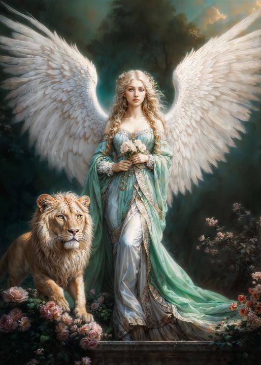 AliceWhite_DF's tweet photo. Art of the Day! "Archangel Ariel". Buy at: https://t.co/hb58DOF2SD https://t.co/xbFqDSKsDM