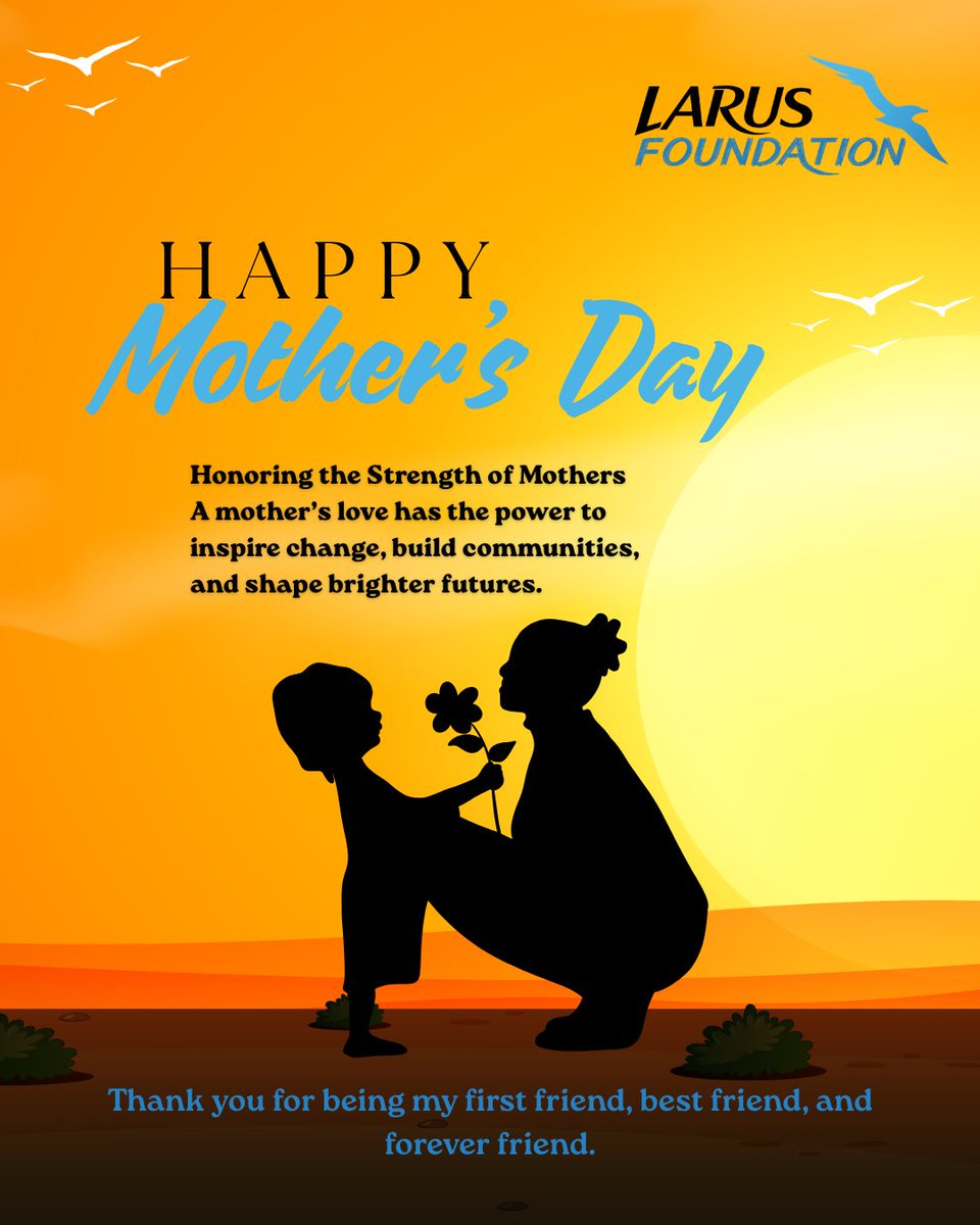 LarusFoundation's tweet photo. Every mother carries the power to shape lives, build dreams, and inspire generations. 🌷

LARUS Foundation honors and celebrates all mothers around the world today and always. 💖

#MothersDay2026 #CelebrateWomen #LARUSFoundation #InternetGovernance https://t.co/0uR0FIElxD